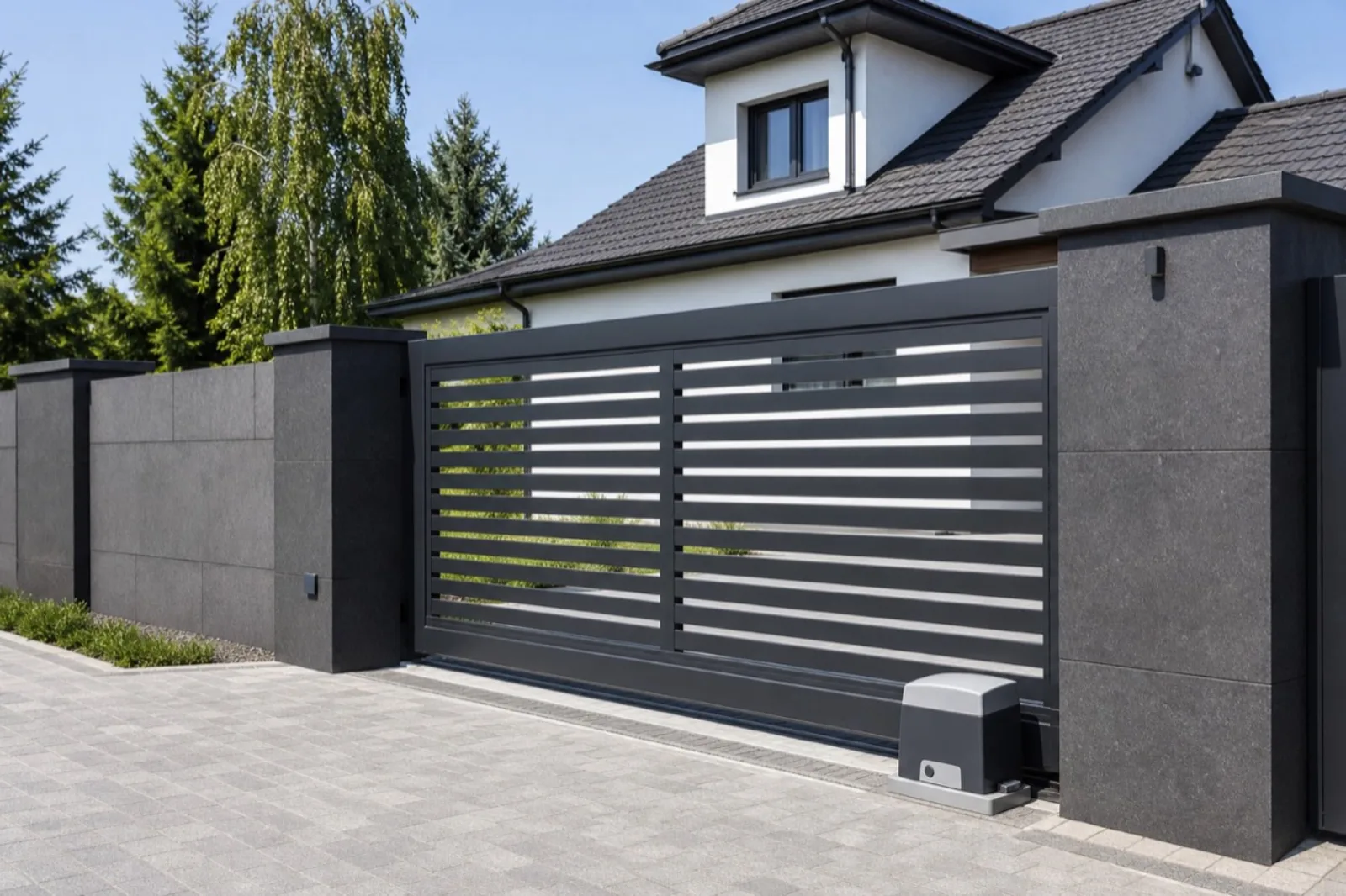 Motorisation de portail — AG Électricité, électricien à Cormontreuil
